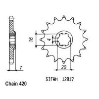 Přední řetězové kolečko Sachs